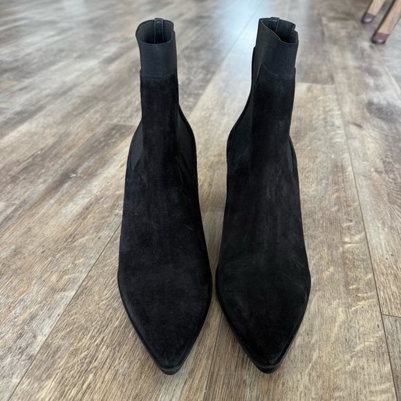 NWOT! Rag & Bone Brynn Pointy Toe Block Heel Boot - Suede - Picture 11 of 12